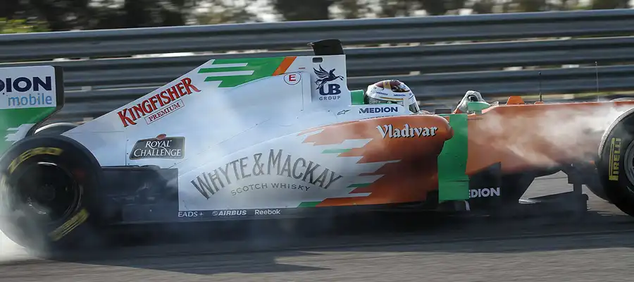 032 | 2011 | Jerez De La Frontera | Force India-Mercedes Benz VJM04 | Adrian Sutil | © carsten riede fotografie
