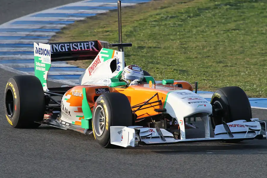 033 | 2011 | Jerez De La Frontera | Force India-Mercedes Benz VJM04 | Adrian Sutil | © carsten riede fotografie