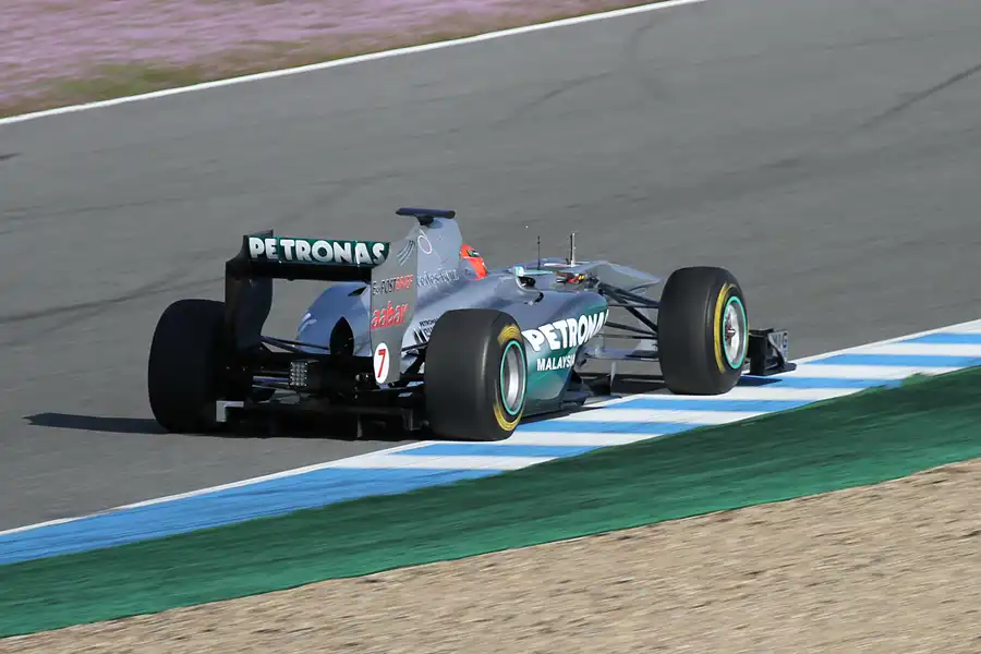 097 | 2011 | Jerez De La Frontera | Mercedes Benz W02 | Michael Schumacher | © carsten riede fotografie