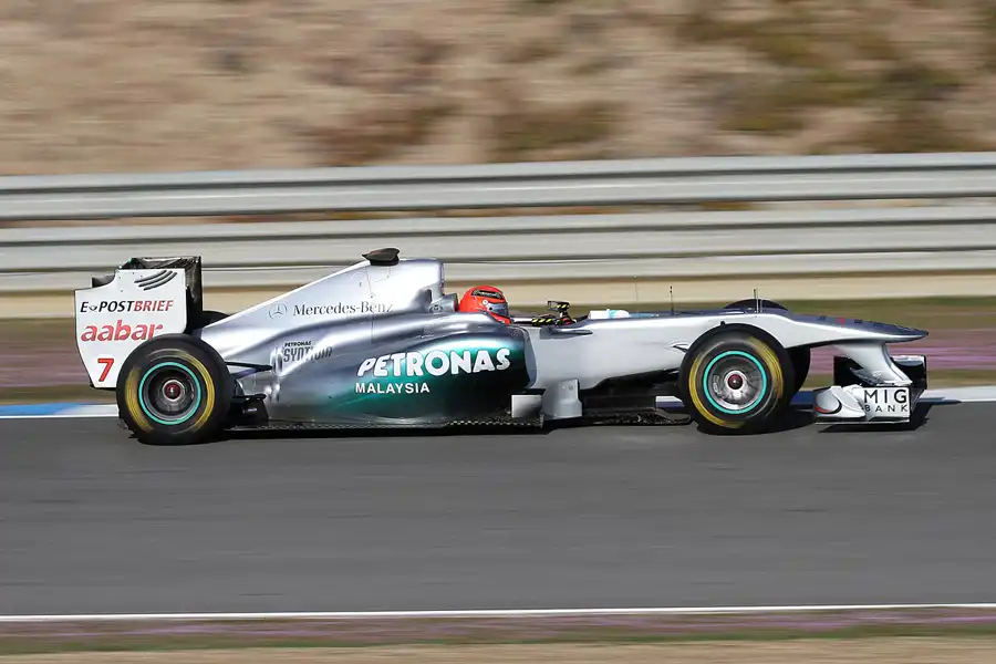 098 | 2011 | Jerez De La Frontera | Mercedes Benz W02 | Michael Schumacher | © carsten riede fotografie