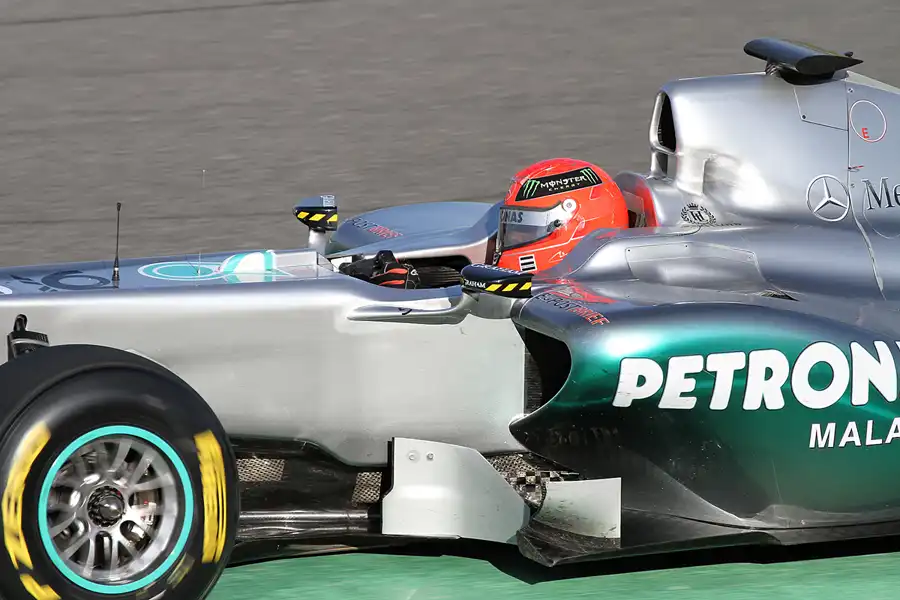 103 | 2011 | Jerez De La Frontera | Mercedes Benz W02 | Michael Schumacher | © carsten riede fotografie