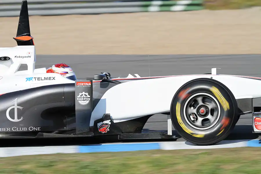 151 | 2011 | Jerez De La Frontera | Sauber-Ferrari C30 | Kamui Kobayashi | © carsten riede fotografie
