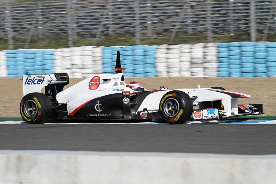 152 | 2011 | Jerez De La Frontera | Sauber-Ferrari C30 | Kamui Kobayashi | © carsten riede fotografie