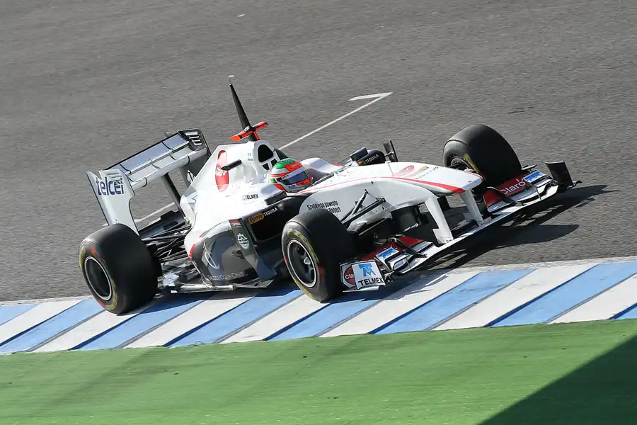 155 | 2011 | Jerez De La Frontera | Sauber-Ferrari C30 | Sergio Perez | © carsten riede fotografie