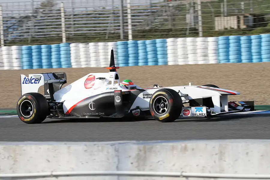 158 | 2011 | Jerez De La Frontera | Sauber-Ferrari C30 | Sergio Perez | © carsten riede fotografie