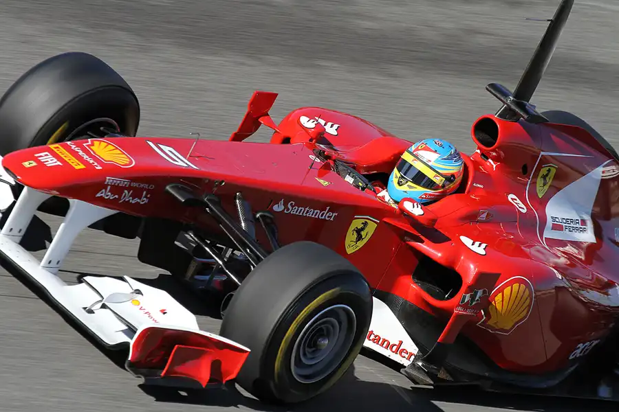 004 | 2011 | Barcelona | Ferrari 150° Italia | Fernando Alonso | © carsten riede fotografie