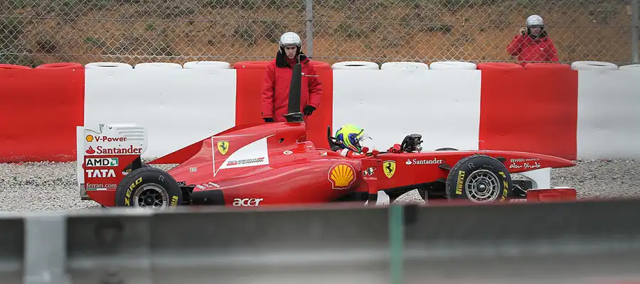 014 | 2011 | Barcelona | Ferrari 150° Italia | Felipe Massa | © carsten riede fotografie