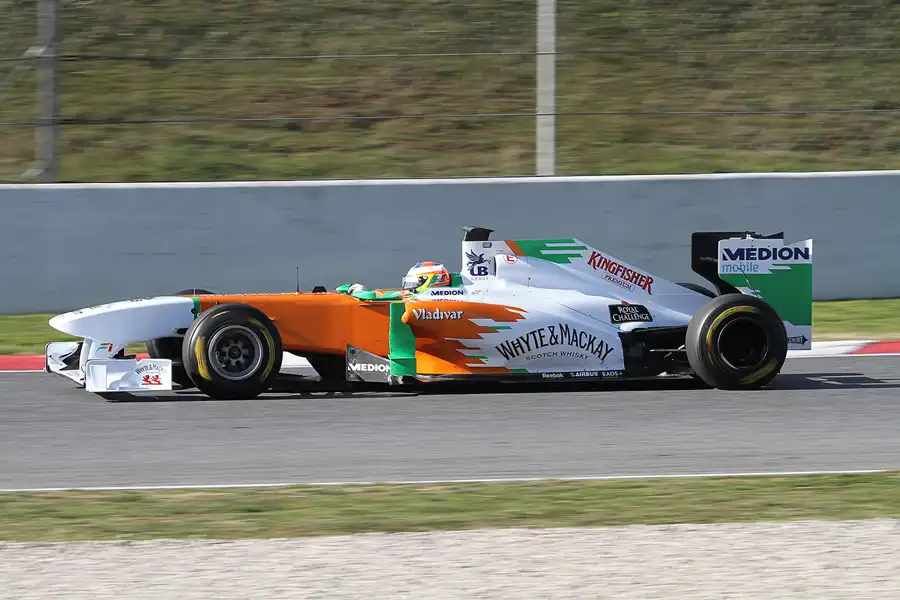 026 | 2011 | Barcelona | Force India-Mercedes Benz VJM04 | Paul Di Resta | © carsten riede fotografie