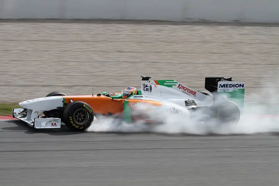 027 | 2011 | Barcelona | Force India-Mercedes Benz VJM04 | Paul Di Resta | © carsten riede fotografie