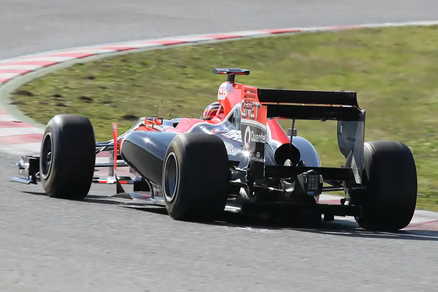 078 | 2011 | Barcelona | Marussia Virgin-Cosworth MVR-02 | Jerome D`Ambrosio | © carsten riede fotografie