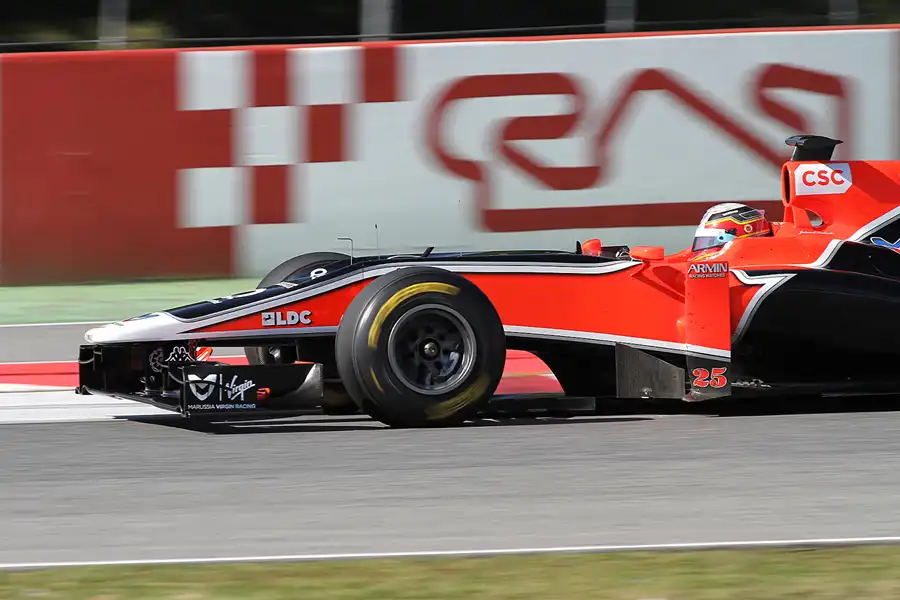 079 | 2011 | Barcelona | Marussia Virgin-Cosworth MVR-02 | Jerome D`Ambrosio | © carsten riede fotografie