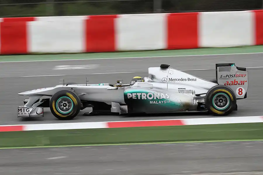 130 | 2011 | Barcelona | Mercedes Benz W02 | Nico Rosberg | © carsten riede fotografie