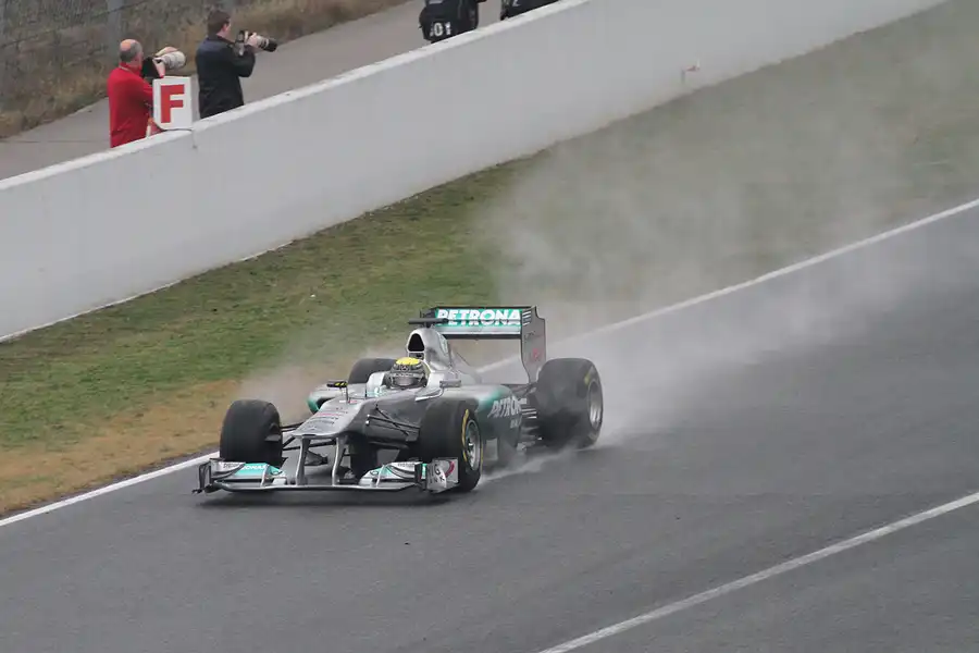 132 | 2011 | Barcelona | Mercedes Benz W02 | Nico Rosberg | © carsten riede fotografie
