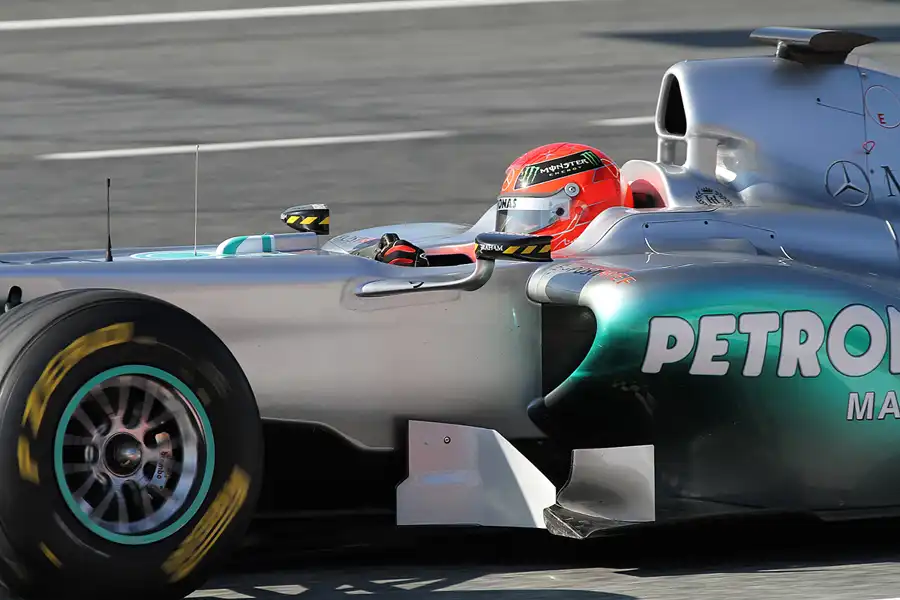 141 | 2011 | Barcelona | Mercedes Benz W02 | Michael Schumacher | © carsten riede fotografie