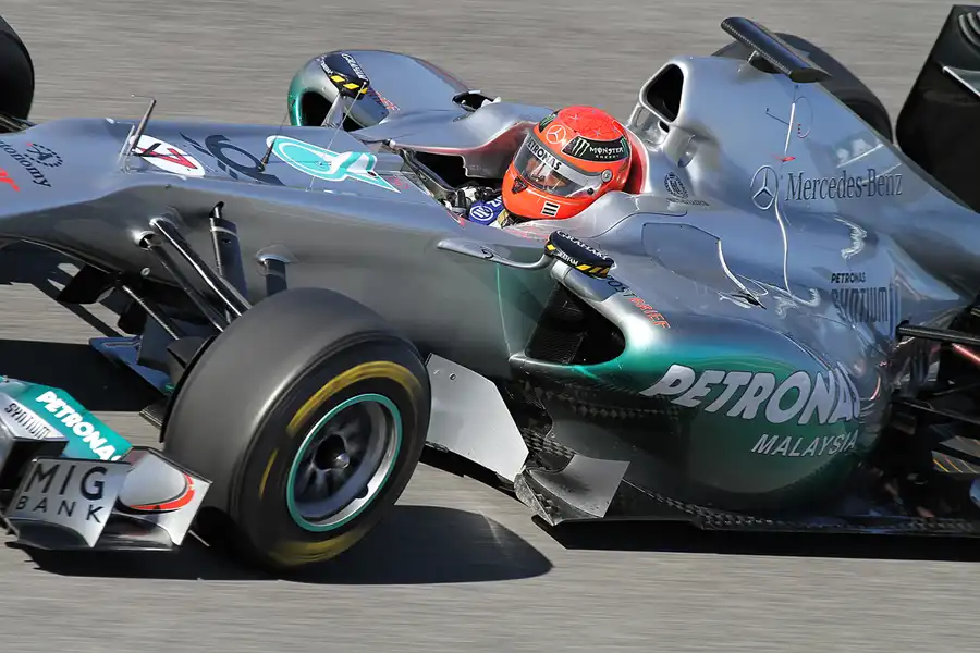 143 | 2011 | Barcelona | Mercedes Benz W02 | Michael Schumacher | © carsten riede fotografie