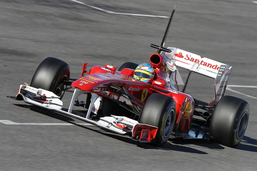 005 | 2011 | Barcelona | Ferrari 150° Italia | Fernando Alonso | © carsten riede fotografie