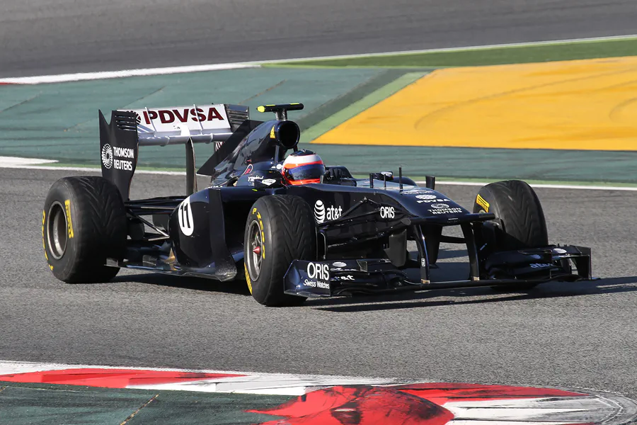 243 | 2011 | Barcelona | Williams-Cosworth FW33 | Rubens Barrichello | © carsten riede fotografie