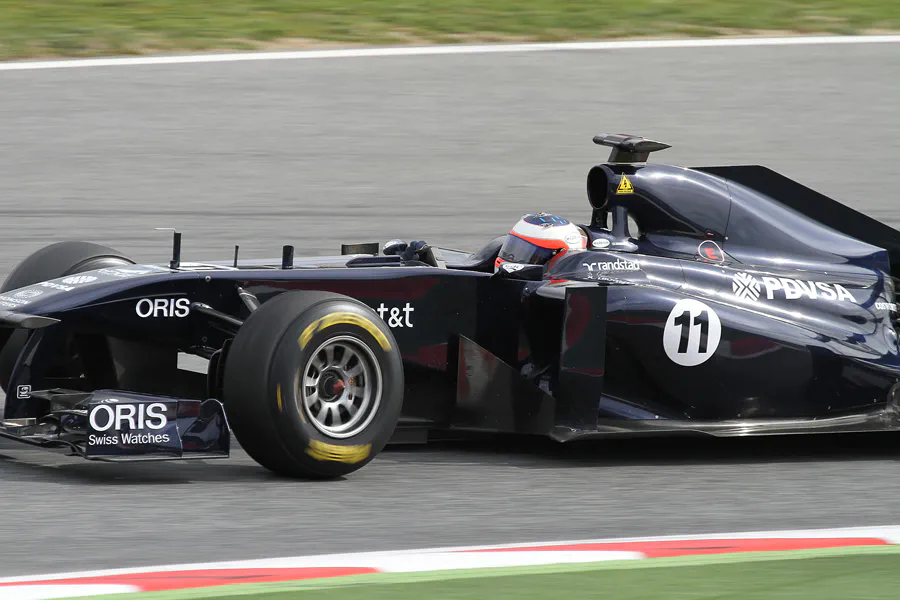 247 | 2011 | Barcelona | Williams-Cosworth FW33 | Rubens Barrichello | © carsten riede fotografie