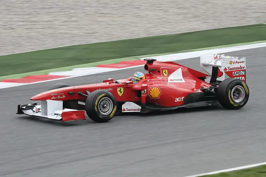 005 | 2011 | Barcelona | Ferrari 150° Italia | Fernando Alonso | © carsten riede fotografie