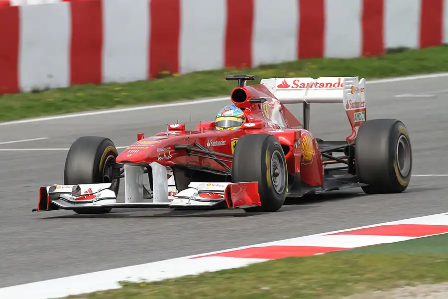 008 | 2011 | Barcelona | Ferrari 150° Italia | Fernando Alonso | © carsten riede fotografie