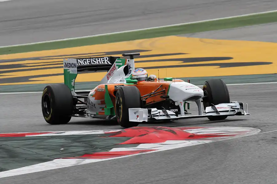 028 | 2011 | Barcelona | Force India-Mercedes Benz VJM04 | Paul Di Resta | © carsten riede fotografie