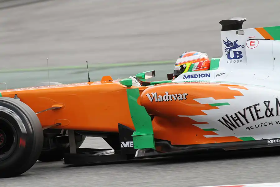 029 | 2011 | Barcelona | Force India-Mercedes Benz VJM04 | Paul Di Resta | © carsten riede fotografie