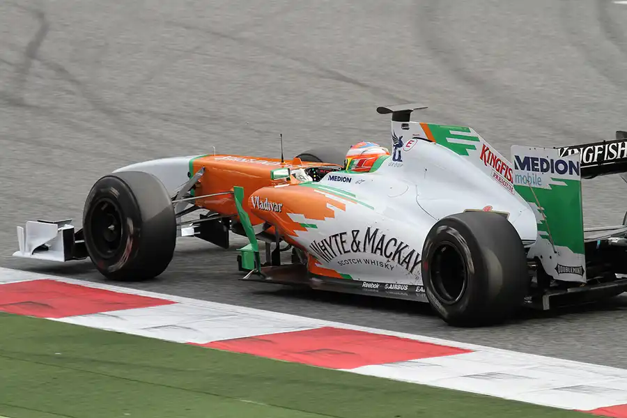 030 | 2011 | Barcelona | Force India-Mercedes Benz VJM04 | Paul Di Resta | © carsten riede fotografie