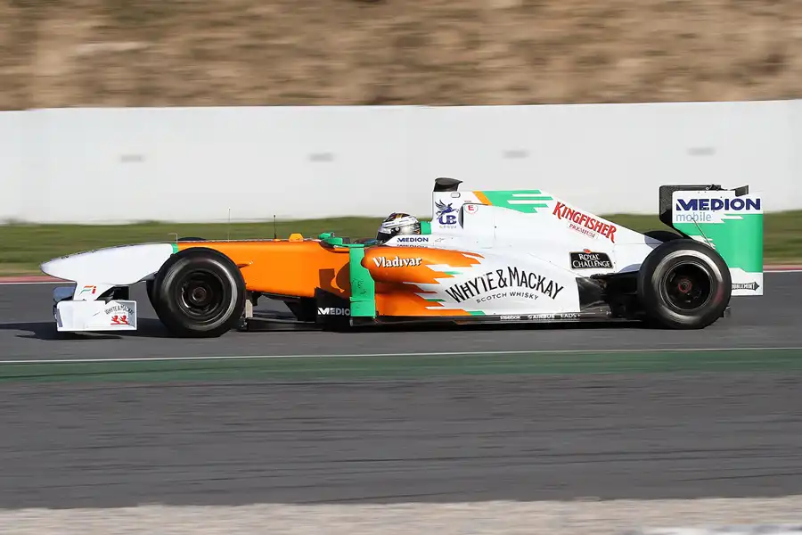 040 | 2011 | Barcelona | Force India-Mercedes Benz VJM04 | Adrian Sutil | © carsten riede fotografie