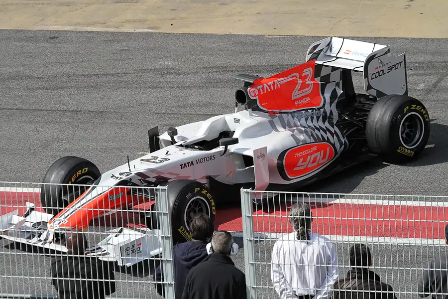 059 | 2011 | Barcelona | HRT-Cosworth F111 | © carsten riede fotografie