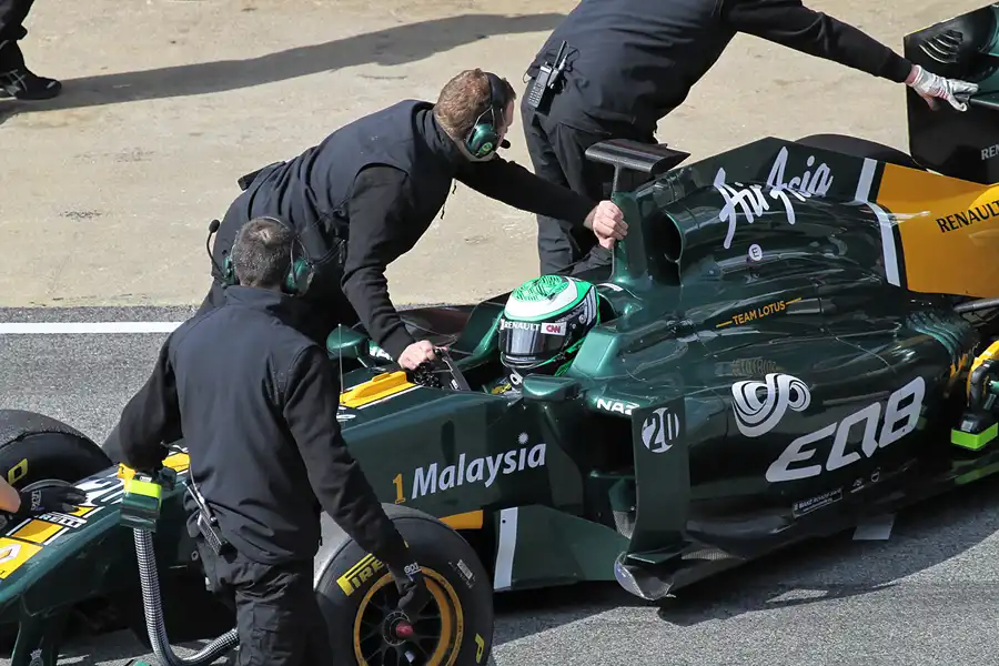 076 | 2011 | Barcelona | Lotus-Renault T128 | Heikki Kovalainen | © carsten riede fotografie