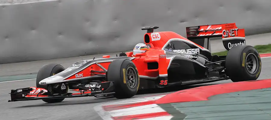 103 | 2011 | Barcelona | Marussia Virgin-Cosworth MVR-02 | Jerome D`Ambrosio | © carsten riede fotografie