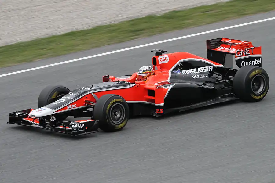 105 | 2011 | Barcelona | Marussia Virgin-Cosworth MVR-02 | Jerome D`Ambrosio | © carsten riede fotografie