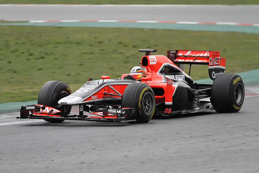 107 | 2011 | Barcelona | Marussia Virgin-Cosworth MVR-02 | Jerome D`Ambrosio | © carsten riede fotografie