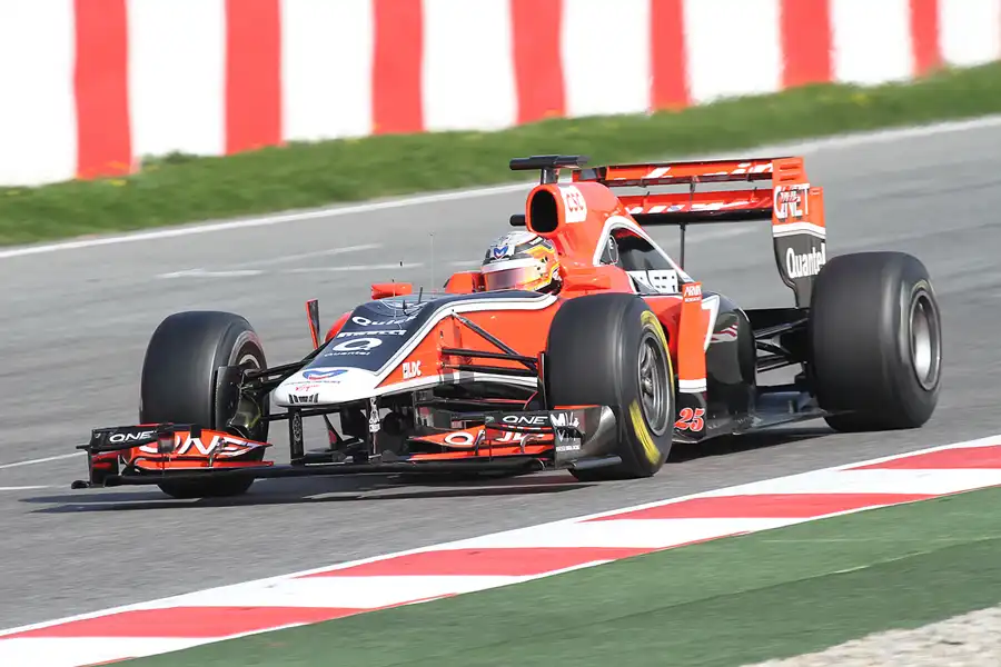 113 | 2011 | Barcelona | Marussia Virgin-Cosworth MVR-02 | Jerome D`Ambrosio | © carsten riede fotografie
