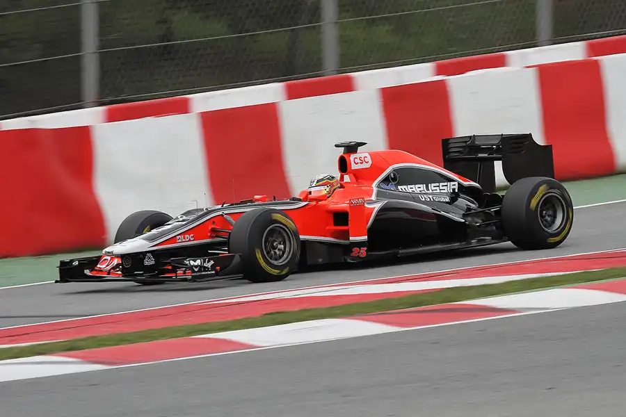 123 | 2011 | Barcelona | Marussia Virgin-Cosworth MVR-02 | Jerome D`Ambrosio | © carsten riede fotografie