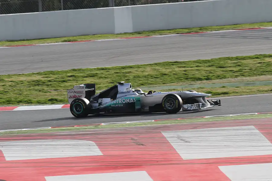 160 | 2011 | Barcelona | Mercedes Benz W02 | Nico Rosberg | © carsten riede fotografie