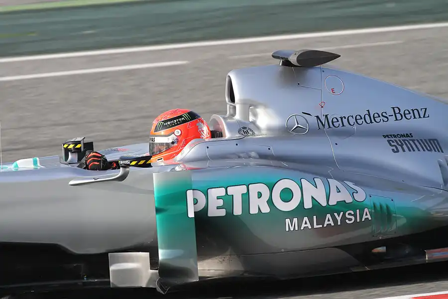 162 | 2011 | Barcelona | Mercedes Benz W02 | Michael Schumacher | © carsten riede fotografie