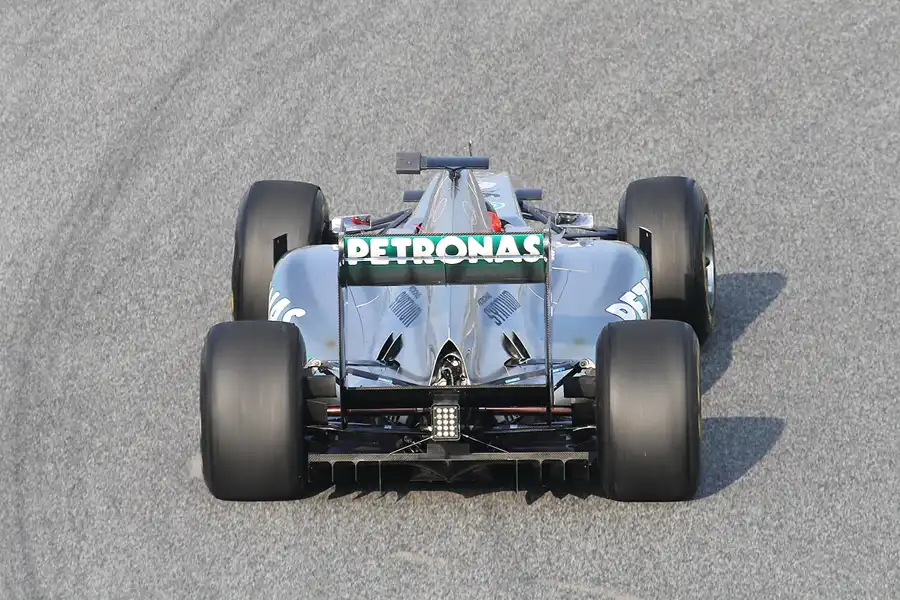 170 | 2011 | Barcelona | Mercedes Benz W02 | Michael Schumacher | © carsten riede fotografie