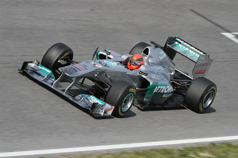 173 | 2011 | Barcelona | Mercedes Benz W02 | Michael Schumacher | © carsten riede fotografie