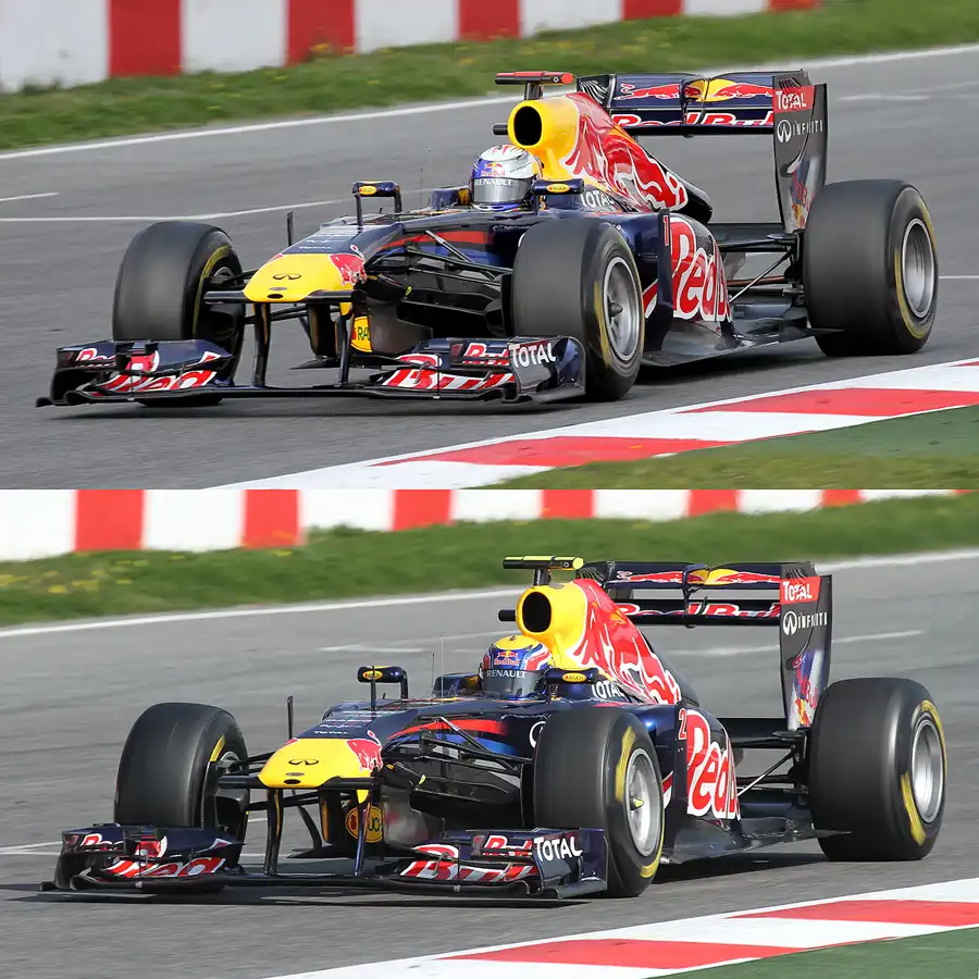 176 | 2011 | Barcelona | Red Bull-Renault RB7 | Technical Analysis – Drag-Reduction-System (DRS) – Adjustable Rear Wing | © carsten riede fotografie
