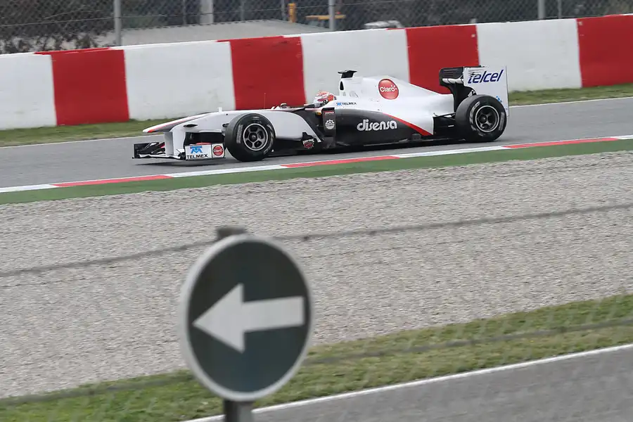 230 | 2011 | Barcelona | Sauber-Ferrari C30 | Kamui Kobayashi | © carsten riede fotografie