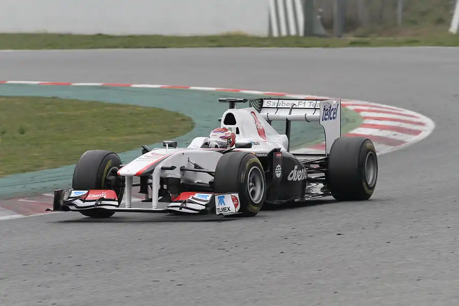 242 | 2011 | Barcelona | Sauber-Ferrari C30 | Kamui Kobayashi | © carsten riede fotografie