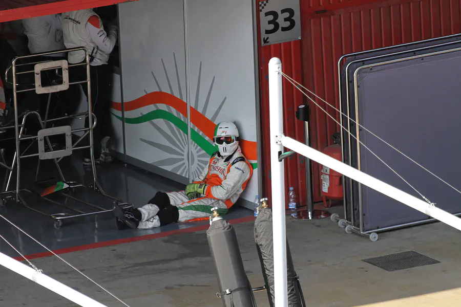 044 | 2011 | Barcelona | Force India | © carsten riede fotografie