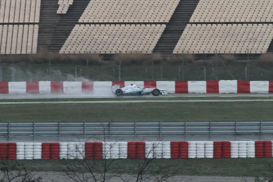 035 | 2011 | Barcelona | Mercedes Benz W02 | Michael Schumacher – 11:15 | © carsten riede fotografie