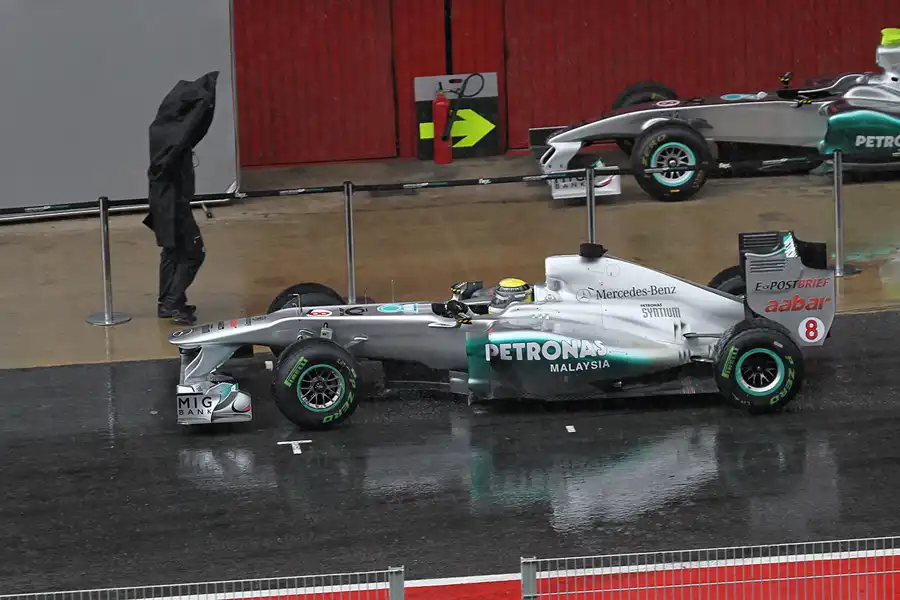 057 | 2011 | Barcelona | Mercedes Benz W02 | Nico Rosberg – 12:59 | © carsten riede fotografie