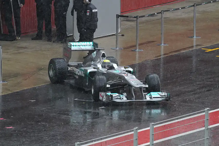 083 | 2011 | Barcelona | Mercedes Benz W02 | Nico Rosberg – 14:44 | © carsten riede fotografie