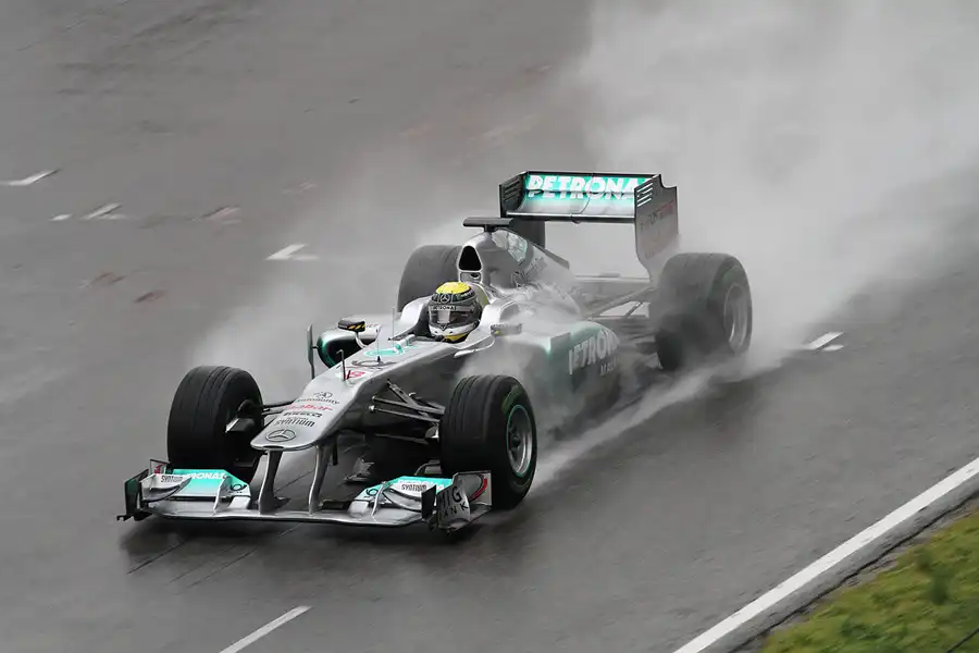 123 | 2011 | Barcelona | Mercedes Benz W02 | Nico Rosberg – 15:36 | © carsten riede fotografie