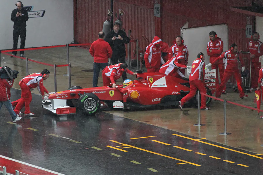 021 | 2011 | Barcelona | Ferrari 150° Italia | Fernando Alonso – 10:40 | © carsten riede fotografie