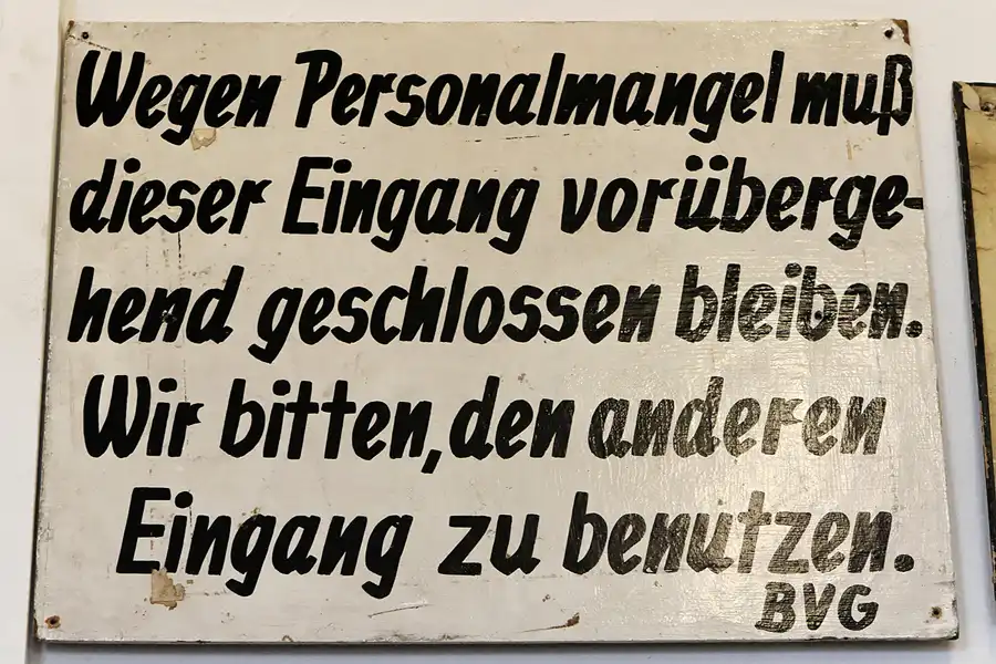 022 | 2011 | Berlin | U-Bahn Museum | © carsten riede fotografie