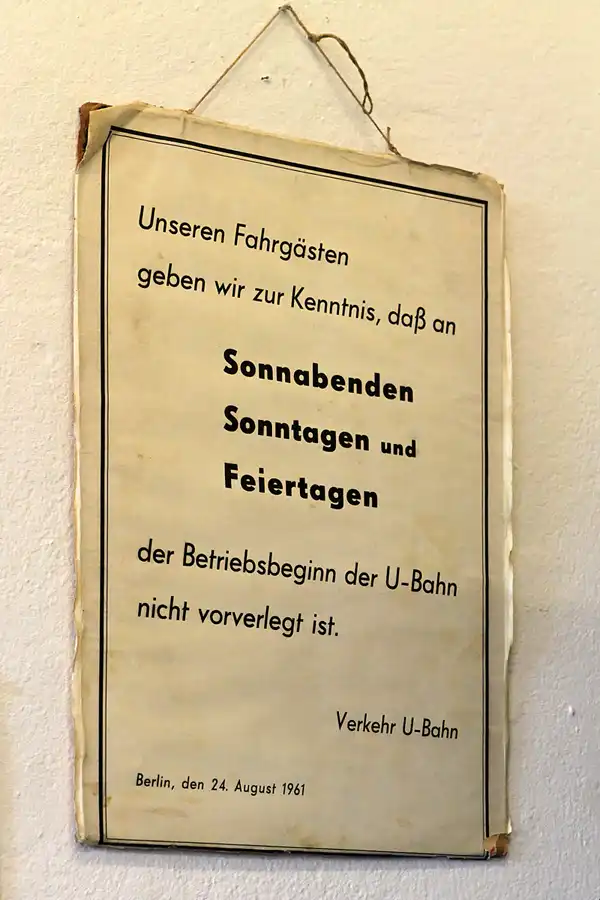 028 | 2011 | Berlin | U-Bahn Museum | © carsten riede fotografie